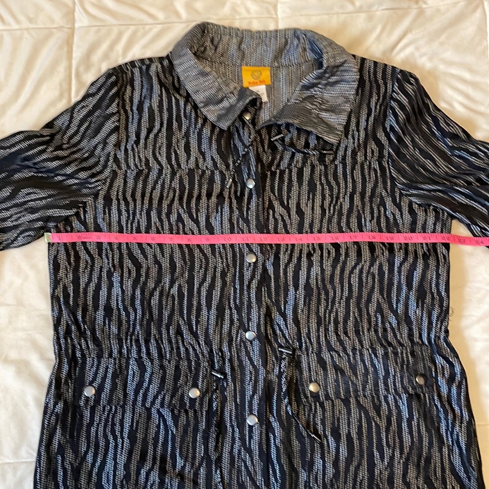 Zebra Print 🦓 Lightweight Jacket, Ruby Rd. - Picture 5 of 7